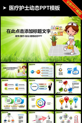 ��ɫҽԺҽ�������������������ƻ�PPT pptx