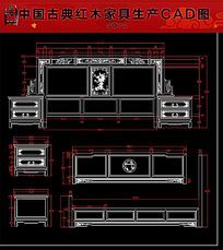 �Ϲ�󴲺�ľ�Ҿ�����CADͼֽ