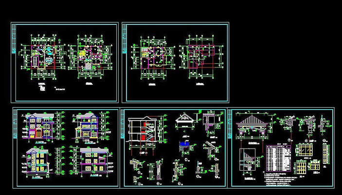 ���ӽ���ʽ����ͼcad dwg