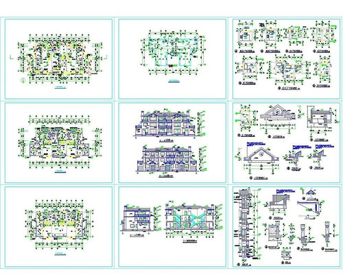 ��ƴʽ�������cadʩ��ͼ dwg