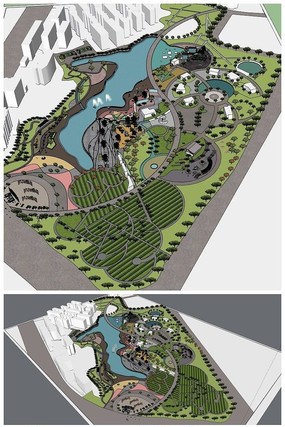 ������״��԰SUģ�� skp