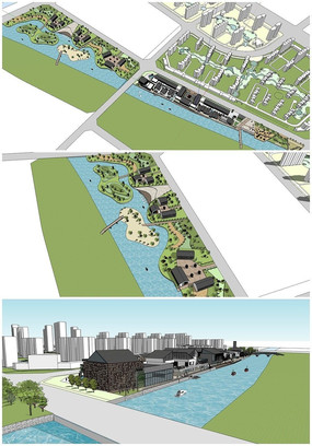 ������԰SUģ�� skp