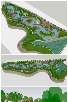 �����㳡����SUģ�� skp