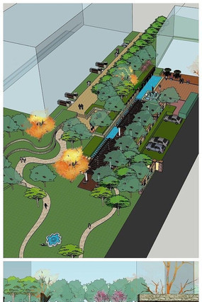 ʱ�л�����㳡SUģ�� skp