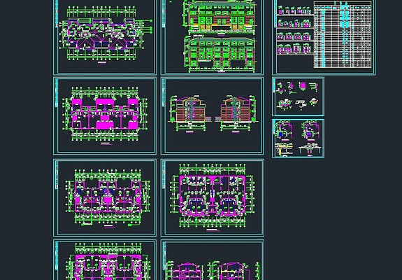 �������cadʩ��ͼ dwg