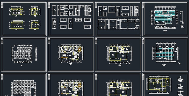 ľ�����cadʩ��ͼ dwg