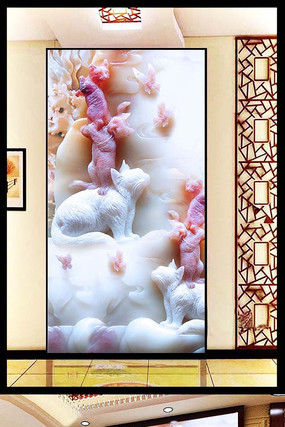 ����в�è���ع���ͼ PSD