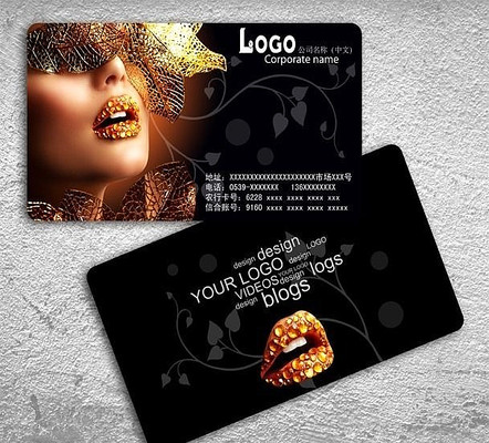 ʱ�к�ɫ��ױʦ��Ƭģ�� PSD