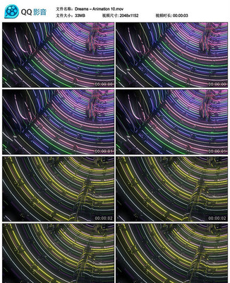 色彩线条频闪晚会绚丽动感舞台背景视频素材 色彩线条频闪晚会绚丽动感舞台背景视频素材