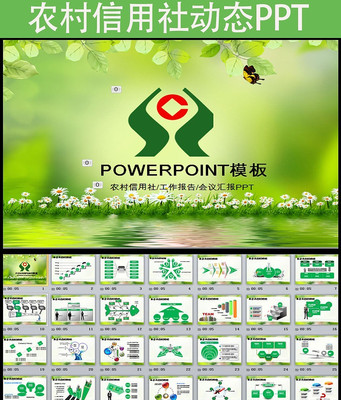 ũ������������Ͷ��PPTģ�� pptx