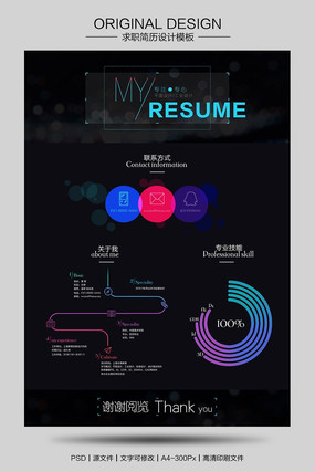 �����ɫ������ְ����ģ�� PSD