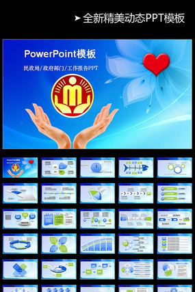 ������������������ȼ�PPTģ��