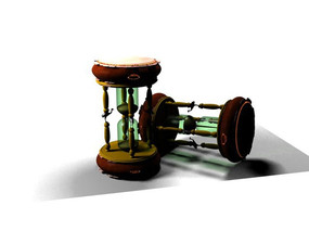 ����ʱɳ©װ��ģ�� max