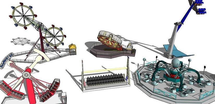 ������е�ϼ�skpģ�� skp