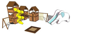 ��ͯ����԰������skpģ�� skp