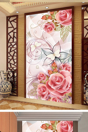 ����õ�廨3D�������ر���ǽ PSD