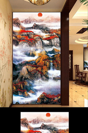 ��ˮ�������ر���ǽ PSD