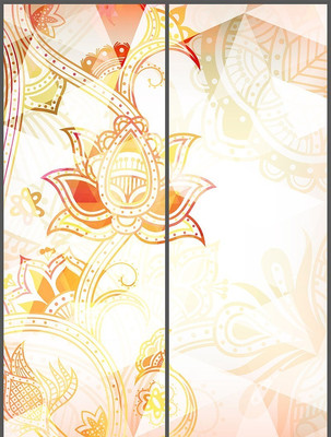 清新艺术花纹卧室移门 PSD 清新艺术花纹卧室移门 PSD