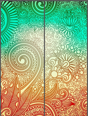 时尚艺术花纹移门模板 PSD 时尚艺术花纹移门模板 PSD