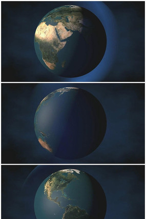 超真实三维地球视频素材 超真实三维地球视频素材