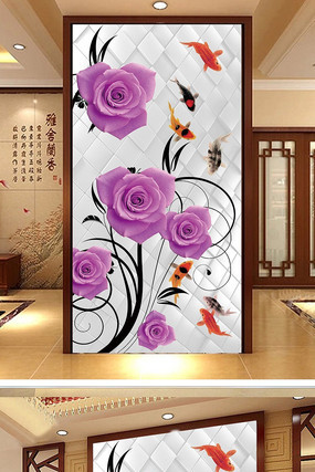 ��������õ�廨�����ر���ǽ PSD