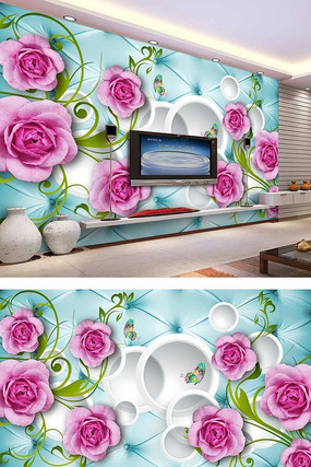 ��õ������ʱ��3D���ӱ���ǽ