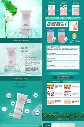 �Ա���è�＾��ױƷ����ҳ PSD