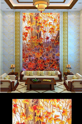 ��Ҷ��ʽ���ر���ǽ