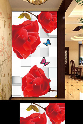 õ�廨������������װ��ͼ PSD