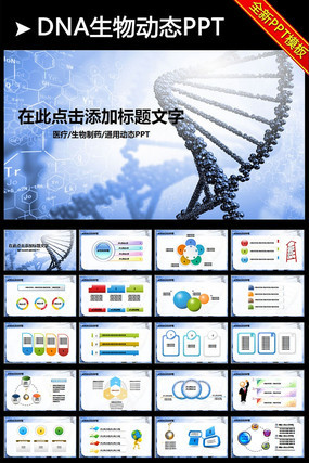 DNAҽѧоﶯ̬PPTģ pptx