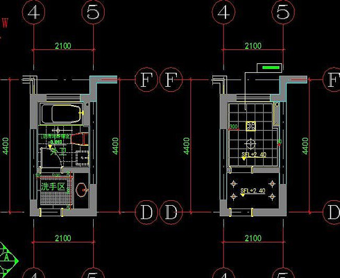 ������װ��ƽ��ͼ CAD