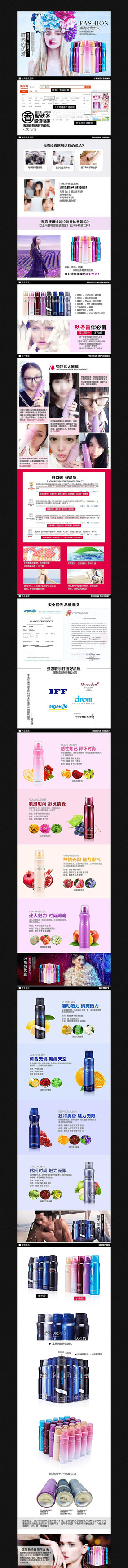 �Ա��＾��ױƷ����ģ�� PSD