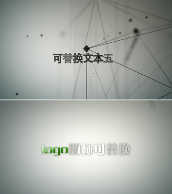 �ռ䴩Խ�ı�����logoչʾģ��ae aep