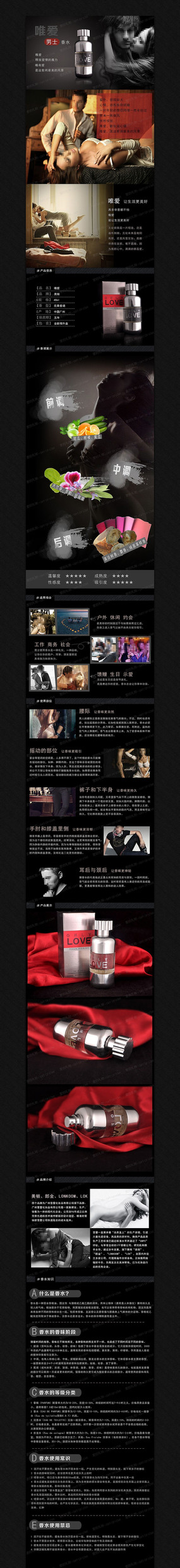 �Ա��＾��ױƷ����ҳģ�� PSD