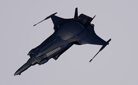 Starhawk_1C4D模型 Starhawk_1C4D模型