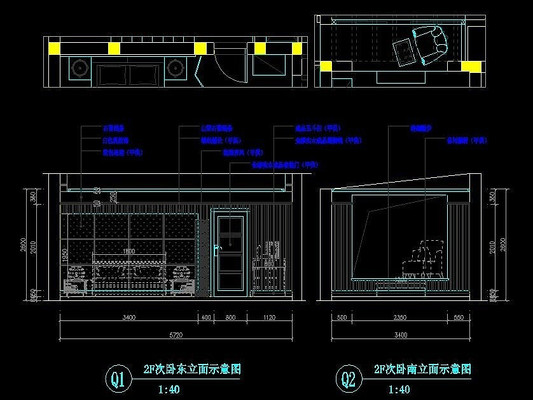 2F�����Ҵ�ͷ��������ͼ CAD