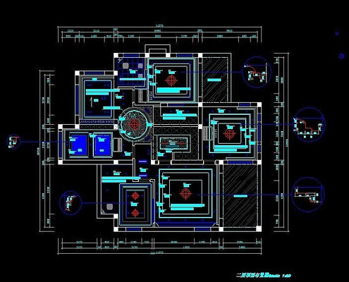 ��������װ�޵����滮ͼֽ CAD