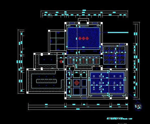 �����������컨�ߴ����ͼֽ CAD