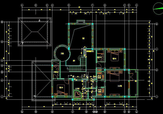 ����ǽ����ͼ CAD