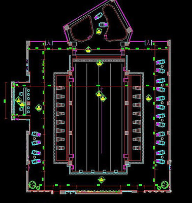 ��Ӿ��ƽ��滮ͼֽ CAD