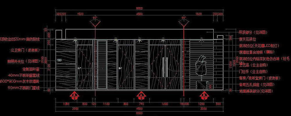ʱ��װ�ޱ�������B����ͼ CAD