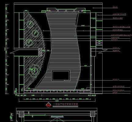 �ִ�������һ¥��������ǽ��������ͼ CAD