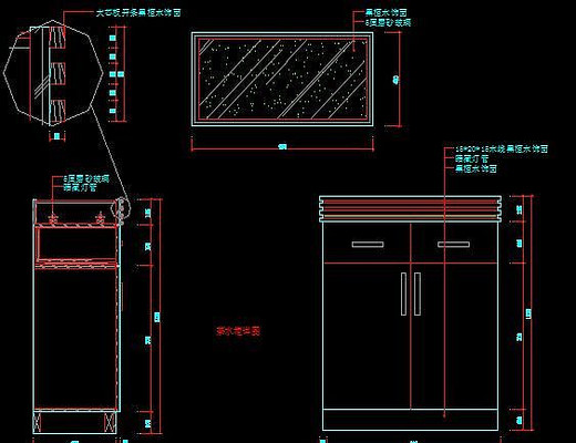 ɽ��ưɲ�ˮ��ƽ����ͼ CAD