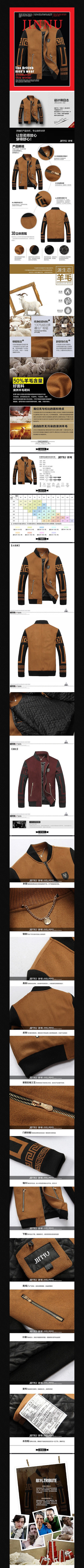 �Ա���װ������������ҳģ�� PSD