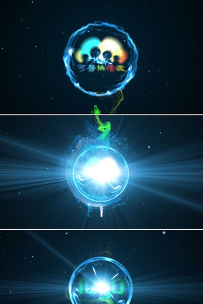 �����ӹ��߱�־logo����Ƭͷģ�� aep