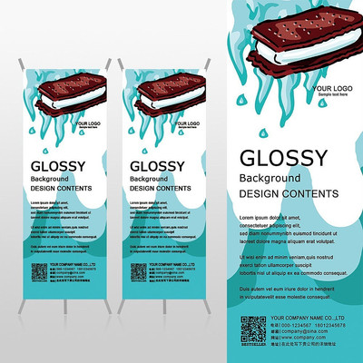 ��ˬ�ɿ���ζѩ��Xչ�ܱ���psdģ�� PSD