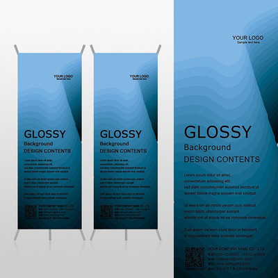 ��ҵ��е��ɫ����Xչ�ܱ���psdģ�� PSD