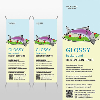 ���ʺ���Ʒ��͹�Xչ�ܱ���psdģ�� PSD