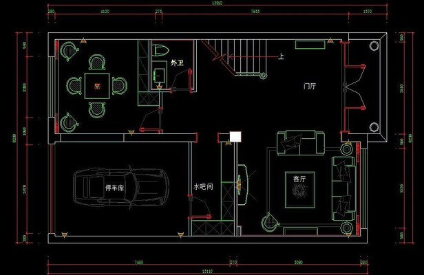 ���з���Խ�����һ�����ƽ��ͼ CAD