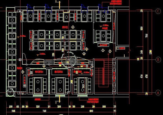 ��ʽ�տ���װ�޶�������ͼ CAD